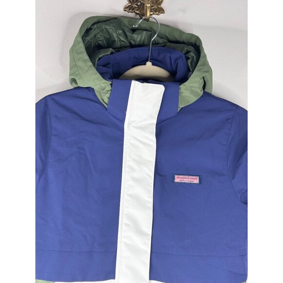 New Vineyard Vines Women's Color block Winter Jacket Size XS - Picture 5 of 6